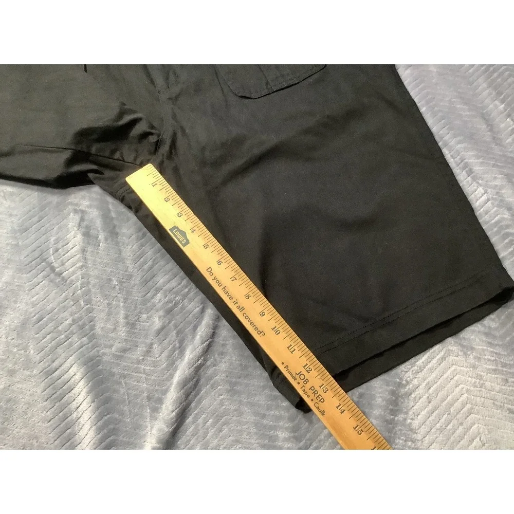 New Venezia Bermuda Shorts 24 Womens Black Stretch